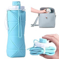 Silicon Folding Water Bottle for Travel, Gym, Hiking & Office